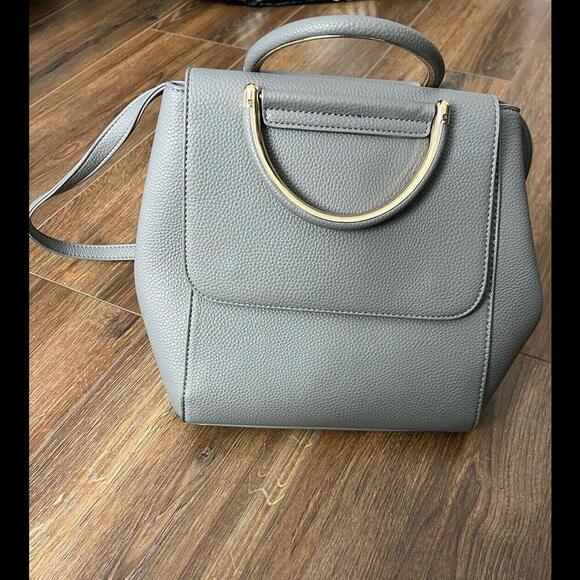 Miztique Handbags - Miztique Women’s Gray Faux Leather Crossbody/Backpack/ Purse Bag NWOT